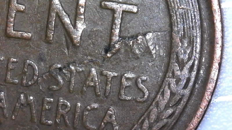 1942-P-Lincoln-Wheat-Cent-Lamination-Error-Found-Coin-Roll-Hunting
